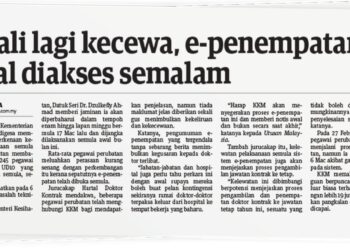 Laporan Utusan Malaysia, 16 Mei 2025