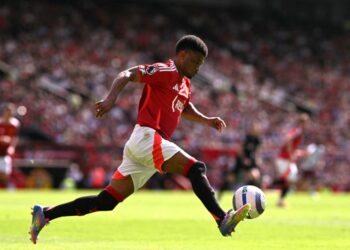 AMAD Diallo bakal diturunkan dalam kesebelasan utama  berdepan Tottenham di final Liga Europa di Stadion San Mames,  Bilbao. - AFP