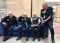 MOHAMAD ZAMRY (dua dari kiri) bercerita mengenai pengalamannya mengemudi beberapa bahagian operasi TH di Tanah Suci di Mekah baru-baru ini.