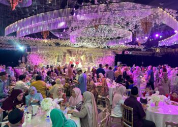 JEMAAH haji dan umrah ketika dalam majlis rumah terbuka di Monterez Golf and Country Club, Shah Alam, Selangor. UTUSAN/NUR ATHIRAH