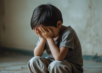Kemurungan bukan sahaja dialami oleh orang dewasa, malah kanak-kanak juga berisiko mengalami gangguan emosi ini. -GAMBAR HIASAN AI
