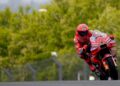 AKSI pelumba Ducati, Marc Marquez dalam Grand Prix (GP) Perancis pada 11 Mei lalu. - AFP