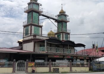 MASJID Jamek Ar-Ridzuan di Bagan Serai  berusia hampir 100 tahun. - UTUSAN/WAT KAMAL ABAS