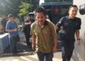 RUDI Zulkarnain Mat Radi didakwa memindahkan dua ekor lembu curi dibawa ke Mahkamah Majistret Teluk Intan semalam.– UTUSAN/AIN SAFRE BIDIN