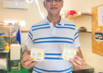 MOHD. Zamly Che Puteh mula membangunkan keju Rollo sejak Oktober 2023.