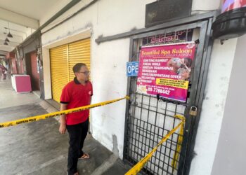 LOKASI kejadian seorang wanita cedera disimbah asid dalam kejadian di Beris Kubur Besar, Bachok, Kelantan.