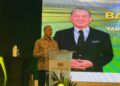 FADILLAH Yusof semasa ucaptama di Majlis Peluncuran Laporan Interim Banci Pertanian 2024 di Taman Ekspo Pertanian Malaysia Serdang (MAEPS), semalam. - UTUSAN/SABRINA ZULKIFLI
