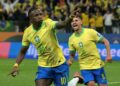 VINICIUS meledak gol kemenangan ketika Brazil menumpskan Paraguay 1-0 untuk menempah slot ke Piala Dunia 2026-AFP