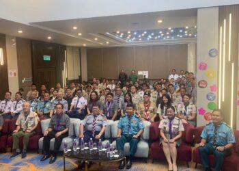 JOHARI (tiga dari kiri) sewaktu Majlis Penutupan Bengkel Impak Sosial dan Advokasi Rantau Asia-Pasifik (APR SIAW) 2025 di AnCasa Hotel, di sini, hari ini. UTUSAN/ HANAFI