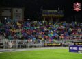 RIBUAN peminat bola sepak Kelantan membanjiri Stadium Sultan Muhammad IV, Kota Bharu, Kelantan untuk menyaksikan perlawanan Duo Cup Ex-TRW Treble- Ex-Selangor malam tadi-IHSAN BULETIN BOLA SEPAK KELANTAN