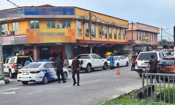 Lelaki ditembak
