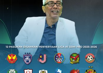 PENGERUSI Liga Bolasepak Amatur (AFL), Datuk Wira Mohd Yusoff Mahadi mengesahkan 12 pasukan bakal beraksi di Liga A1 Semi Pro 2025-2026.