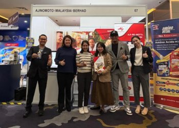 AMB mempamerkan usaha kesihatan dan pemakanan di reruainya.