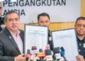 ANTHONY Loke Siew Fook ketika sidang akhbar pengumuman senarai syarikat yang mencatatkan jumlah saman tertinggi di Kementerian Pengangkutan Putrajaya, semalam. – UTUSAN/FAIZ ALIF ZUBIR