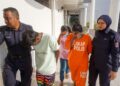 Tiga suspek kes bunuh penuntut universiti swasta dibawa ke Mahkamah Sepang.