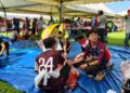 PENGALAMAN menyertai gotong-royong korban menjadi detik bermakna buat belia lepasan Kolej Profesional Mara Bandar Melaka yang terlibat dalam Program Melaka Qorban House anjuran Koperasi Surau Al-Hikmah Melaka Berhad di Taman Seri Pandan, Lorong Pandan, Melaka. - UTUSAN/AMRAN ALI