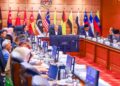 AHMAD Zahid Hamidi selepas mempengerusikan Mesyuarat Majlis Pembangunan Industri Halal (MPIH) di Putrajaya.