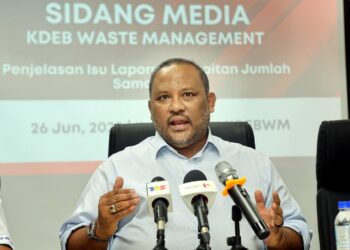 RAMLI Md. Tahir ketika ditemui pemberita pada sidang akhbar, di Shah Alam, Selangor, semalam.
