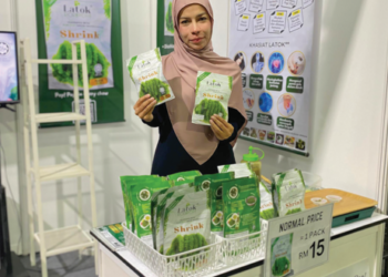 ZARINA Jalaludin ketika ditemui di Show Tech Mardi 2025 baru-baru ini. - UTUSAN/SABRINA ZULKIFLI