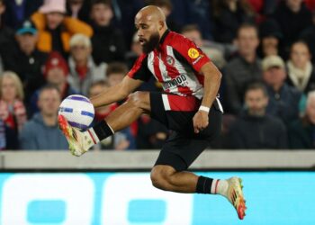 Brenford meminta The Red Devils membayar 65 juta pound (RM375 juta) jika memasang impian membawa pemain antarabangsa Cameroon, Bryan Mbuemo ke Old Trafford. - AFP