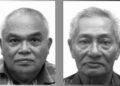 ABD. YAZID (kiri) dan Syed Baharom sempat wukuf di Arafah sebelum meninggal dunia akibat serangan jantung.