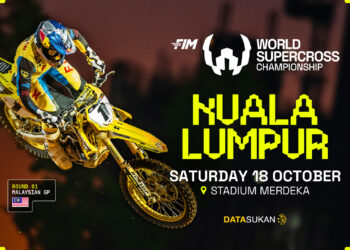 KUALA Lumpur jadi tuan rumah, pusingan pembukaan Kejuaraan Dunia FIM Supercross 2025.