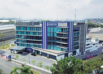 BANGUNAN Scientex.