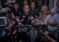 MOHD. Khalid Ismail ditemui selepas Perhimpunan Bulanan Kementerian Dalam Negeri bulan Jun 2025 di Dewan Gemilang, Setia Perkasa Putrajaya semalam. – UTUSAN/FAIZ ALIF ZUBIR