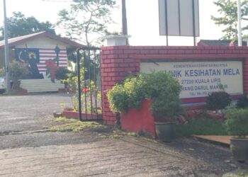 KLINIK kesihatan yang masih tiada kemudahan ambulans di Kampung Mela di Lipis, Pahang.