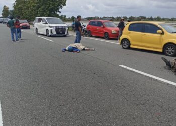 KEMALANGAN yang mengorbankan tiga nyawa di Kilometer 49.4, Lebuhraya Utara Selatan berdekatan Tandop, Alor Setar.