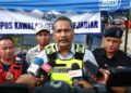 S. VIJAYA RAO sewaktu sidang akhbar berkenaan kes bot terbalik di Pelabuhan Klang, Selangor hari ini. -UTUSAN/AFIQ RAZALI