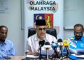 SHAHIDAN mendakwa wujud anasir luar yang cuba menimbulkan salah faham antara mereka berdua menjelang pemilihan pucuk pimpinan badan induk itu hujung minggu ini. - UTUSAN/M. FIRDAUS M. JOHARI