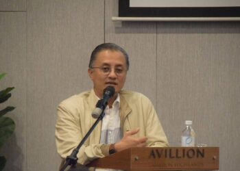 MOHAMAD Abdul Hamid ketika berucap semasa Kursus Pengukuhan Guru Tadika Islam Pulau Pinang di Cameron Highlands, Pahang, semalam.