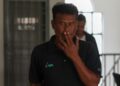 Penyelam mengaku tidak bersalah di Mahkamah Sesyen Sepang atas 11 pertuduhan memulakan hantaran komen jelik di Mahkamah Sepang. - UTUSAN/ MOHD HUSNI MOHD NOOR