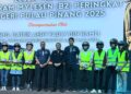 AEDY Fadly Ramli (lima dari kiri) pada Majlis Penyerahan Lesen Memandu Program MyLesen B2 Peringkat Pulau Pinang yang berlangsung di Pusat Konvensyen PICCA di Butterworth, Pulau Pinang petang tadi.