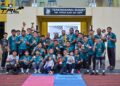 PASUKAN Sekolah Menengah Sains Mahmud Old Boys (SESMA OB) muncul juara selepas selepas menewaskan Marang Rugby 24-14 di Stadium Ragbi Tengku Muhammad Ismail pada 20 Jun lalu. - IHSAN KRM