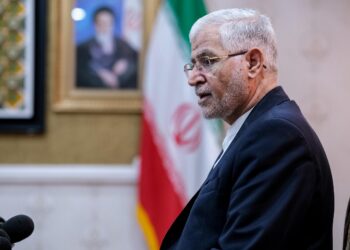 TEMUBUAL bersama Duta Iran, Valiollah Mohammadi Nasrabadi di Republik Islam Iran hari ini. / M. FIRDAUS M. JOHARI