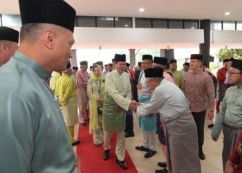 RAMLI Ngah Talib (tengah) ketika menghadiri sambutan Maal Hijrah 1447H peringkat negeri Pulau Pinang di George Town, Pulau Pinang hari ini.