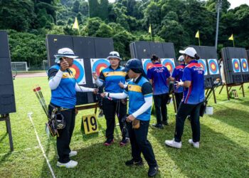 SKUAD berpasukan wanita mara ke final acara compound Piala Asia 2025 Pusingan 2 di Singapura.