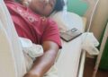 MUHAMMAD Shafie Mat Anuar dirawat di Hospital Besut kerana demam menangguhkan perjalanan pulang ke Universiti Pendidikan Sultan Idris (UPSI) bersama rakan-rakannya dengan bas yang terlibat nahas di Jalan Raya Timur-Barat (JRTB) berhampiran Tasik Banding, Gerik, Perak.