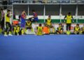 Pemain Malaysia kecewa selepas gagal mara ke separuh akhir Piala Negara-Negara 2025 walaupun berjaya menewaskan Jepun 2-1 dalam aksi terakhir Kumpulan B di Stadium Hoki Nasional Bukit Jalil hari ini. UTUSAN/SHIDDIEQIIN ZON