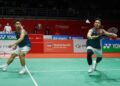 GOH Sze Fei-Nur Izzuddin Rumsani tewas kepada pasangan Indonesia,  Sabar Karyaman Gutama-Moh Reza Pahlevi Isfahani 19-21, 21-9, 19-21 pada aksi suku akhir Terbuka Indonesia, hari ini.