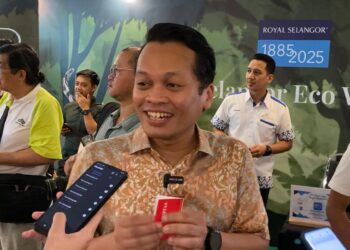 NIK NAZMI Nik Ahmad ditemui selepas menghadiri Royal Selangor Eco Week 2025 di Royal Selangor Visitor Centre semalam.