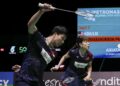 Goh Soon Huat-Shevon Lai akan menentang beregu Thailand dalam suku akhir Terbuka Indonesia hari ini. - UTUSAN/SHIDDIEQIIN ZON