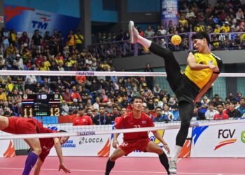 Malaysia gagal menamatkan badi menentang Thailand dalam acara regu berpasukan Piala Asia 2025 baru-baru ini. - UTUSAN/SYAKIR RADIN