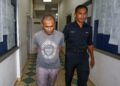 MOHD. Nizam Shah Shahruddin di Mahkamah Tinggi Taiping hari ini. - UTUSAN/MUHAMAD NAZREEN SYAH MUSTHAFA
