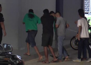 SUSPEK dibawa ke Mahkamah Majistret Seremban hari ini bagi mendapatkan perintah reman.