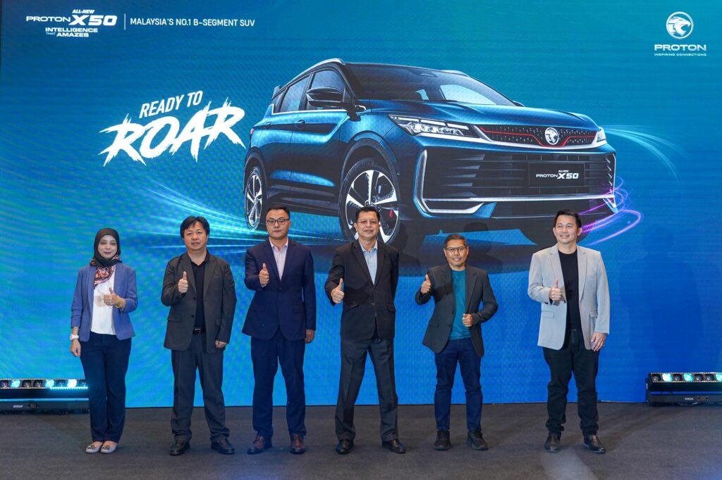 Proton sasar sebulan jualan 2,000 model X50