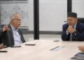 TUAN Ibrahim Tuan Man mengadakan pertemuan bersama P. Ramasamy di Parlimen.-FB TUAN IBRAHIM TUAN MAN