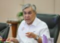 AHMAD Zahid Hamidi pada Sesi Meja Bulat Ekonomi Perkongsian dan Industri Gig di sini, hari ini.